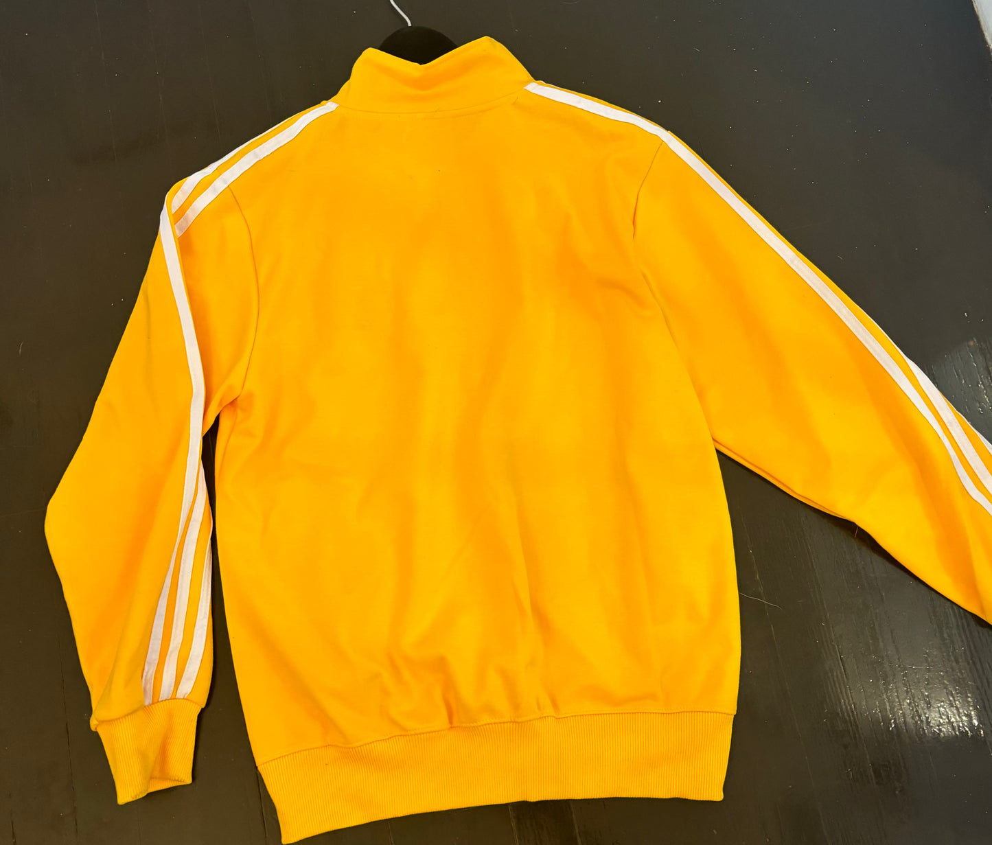 Baby Daddy Momma Drama Black track suit jacket in Yellow