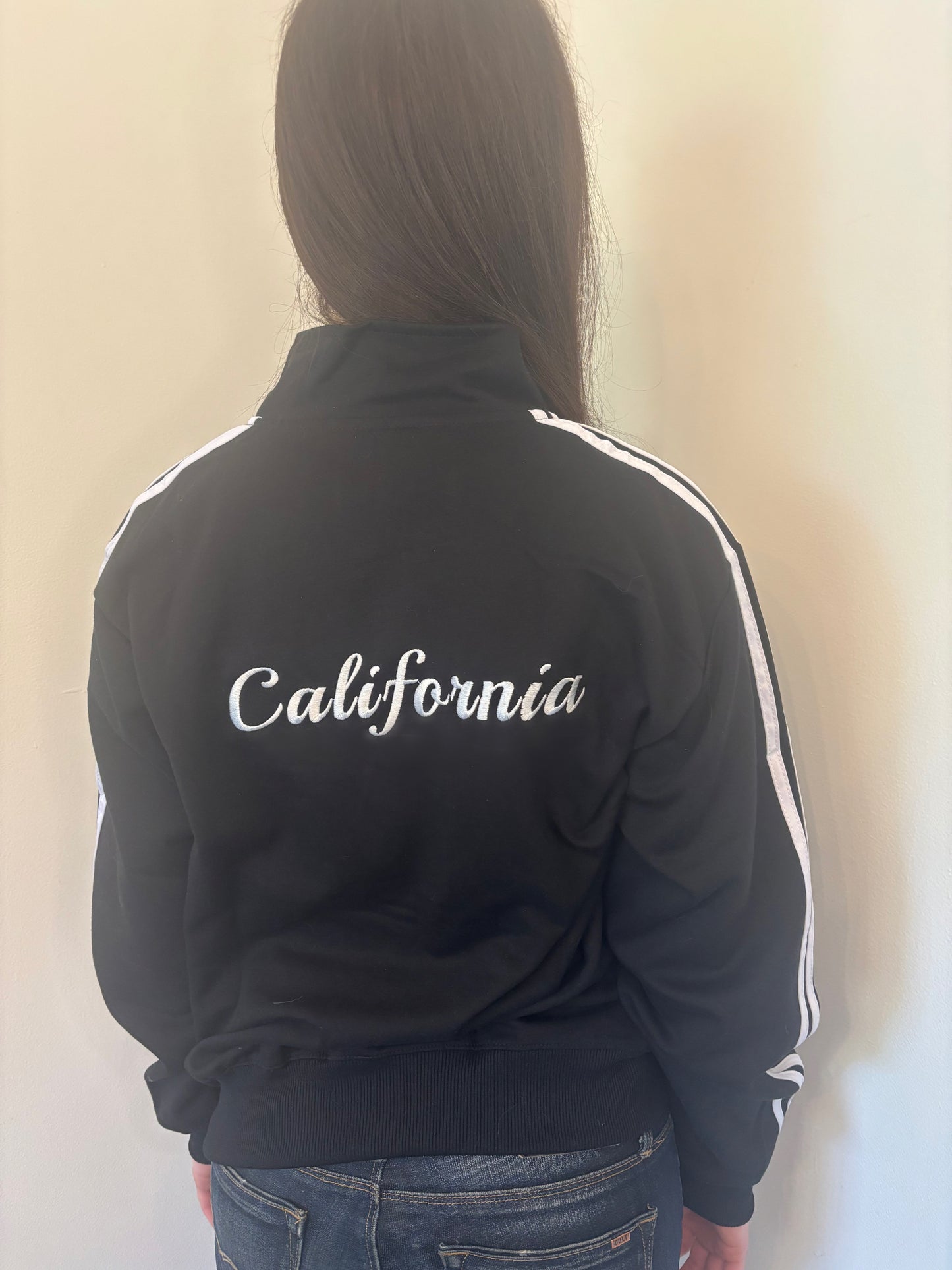 Baby Daddy Momma Drama Black track suit jacket