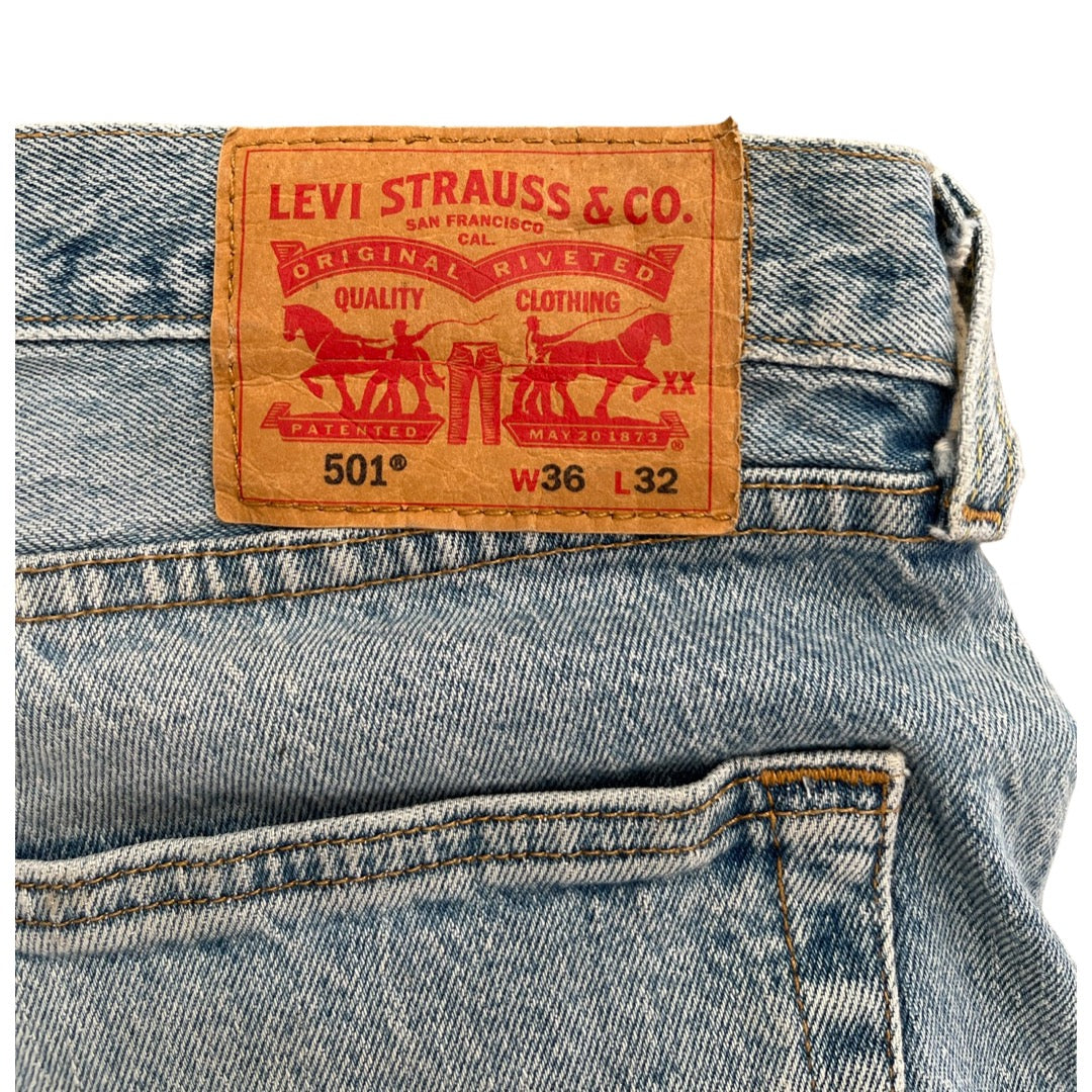 W36 redone Bunny graffiti Levis Pants