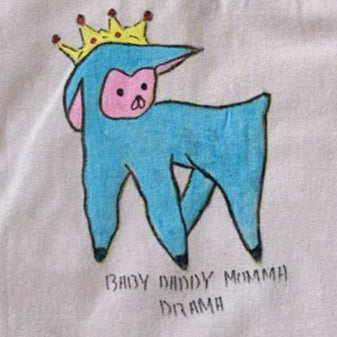Larry the Prince Lamb Yellow Crop Top